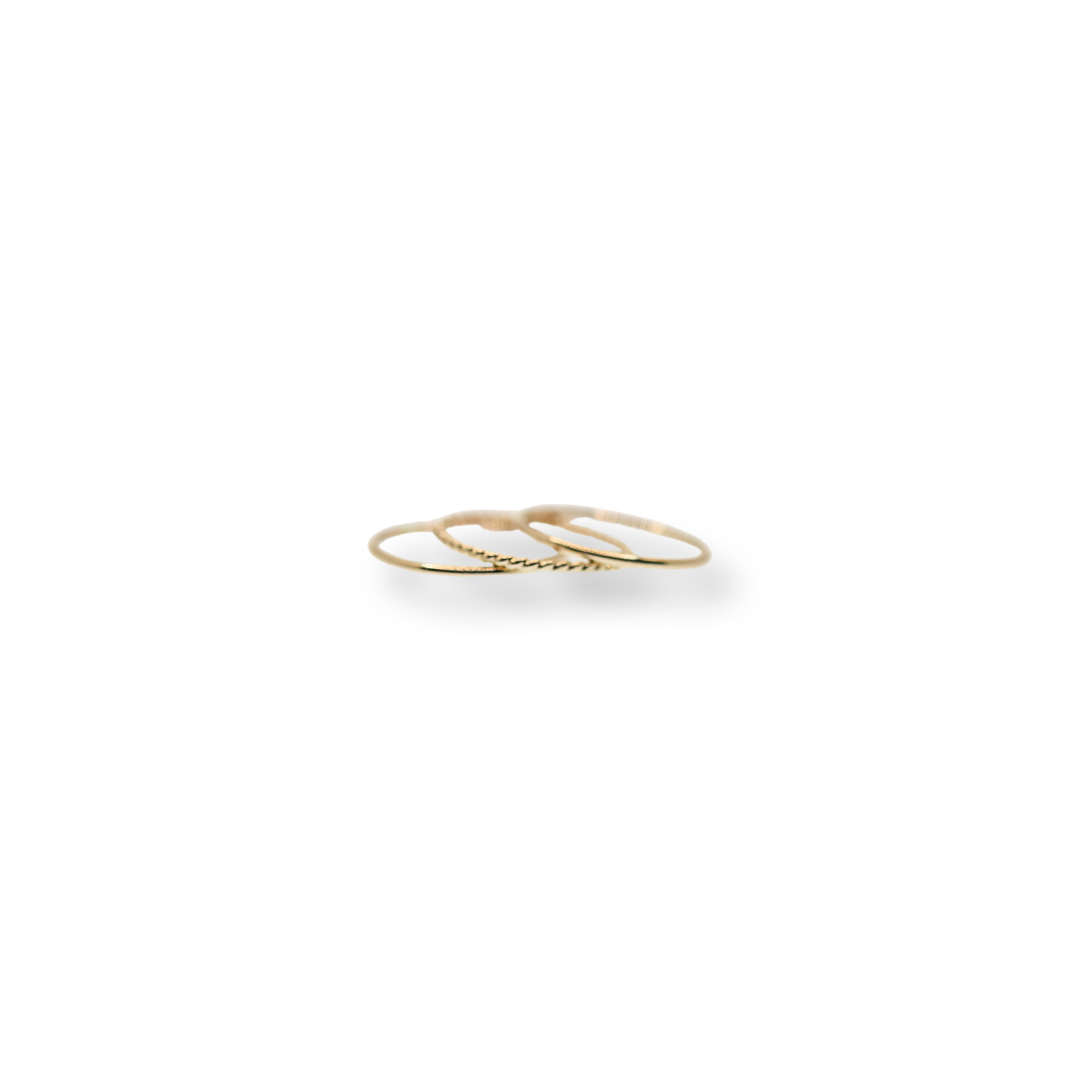 Stacking Rings, Midi Rings/ Sterling Silver/ Gold Filled