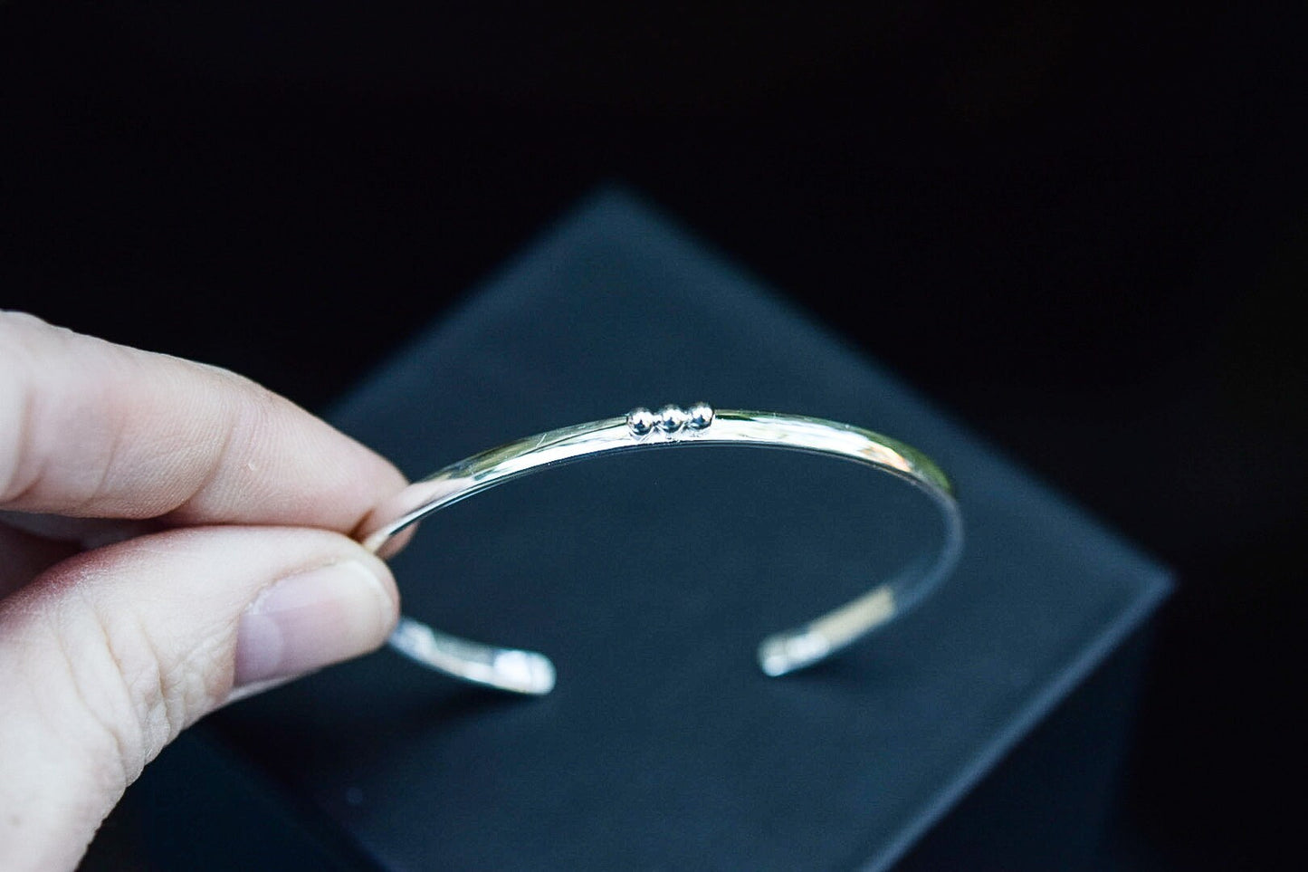 Narrow Cuff/ Sterling Silver/ Small cuff