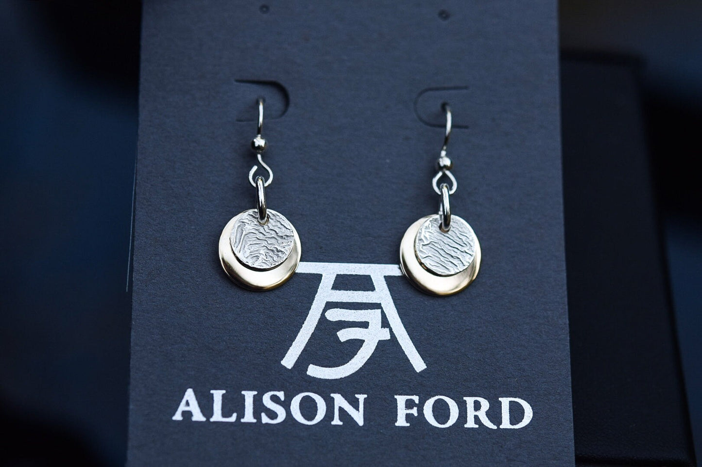 Eclipse Earring/ Sterling/ Gold-filled