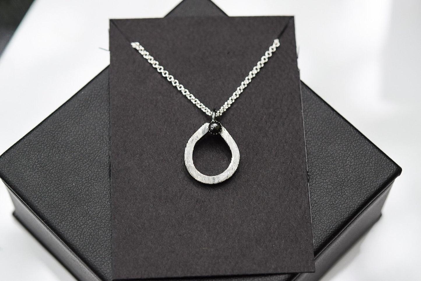 Teardrop Pendant/ Sterling Silver