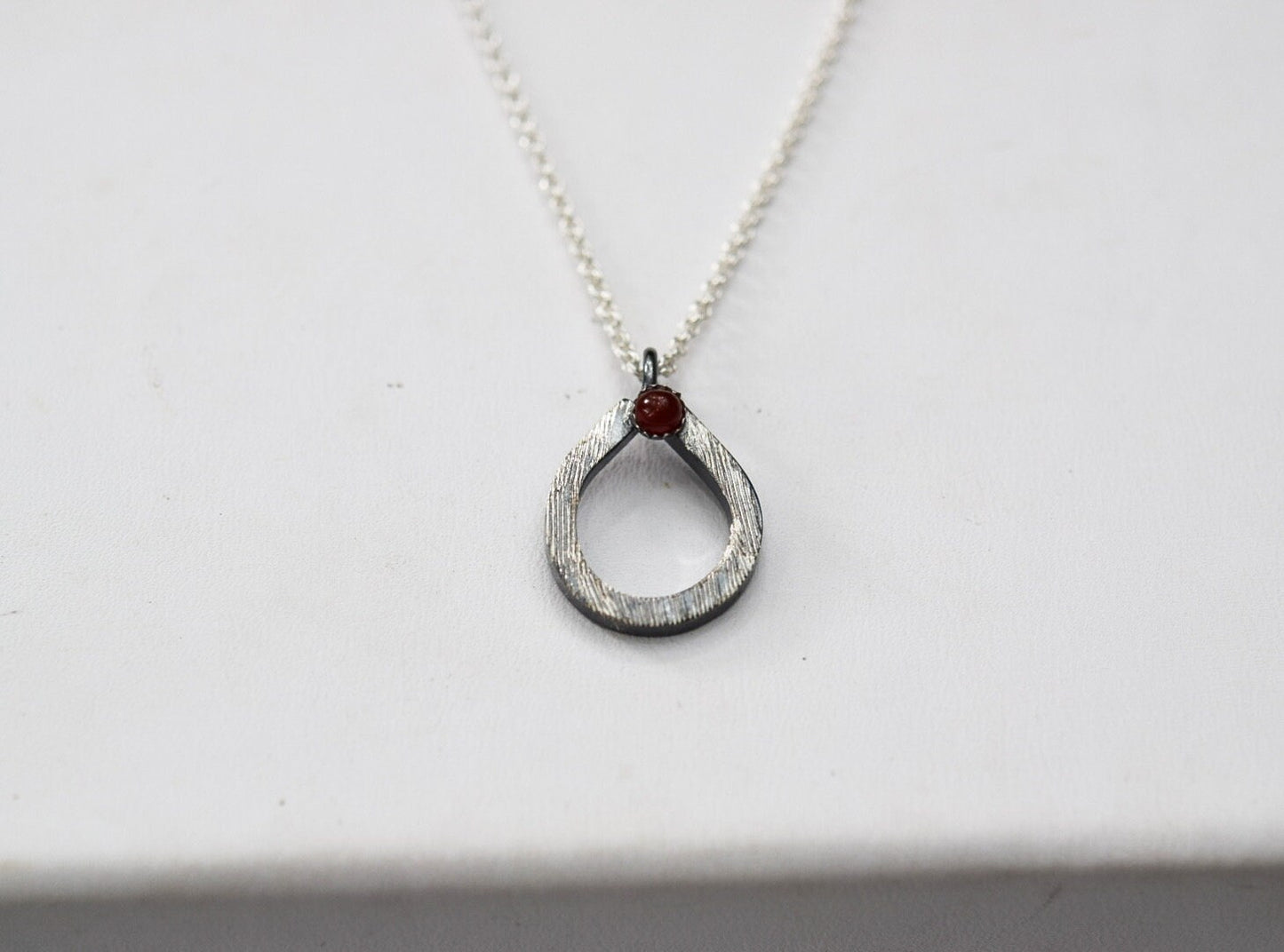 Teardrop Pendant/ Sterling Silver