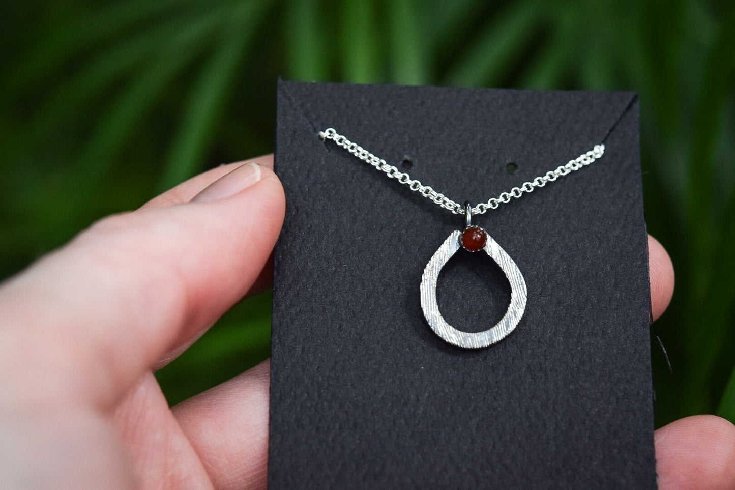 Teardrop Pendant/ Sterling Silver
