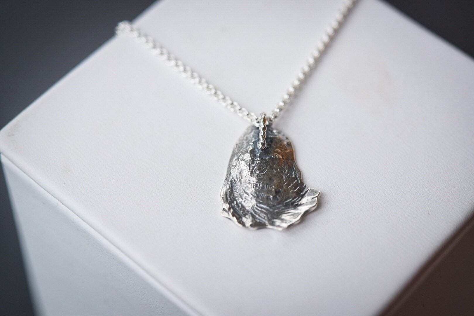 Oyster Necklace/ Sterling Silver