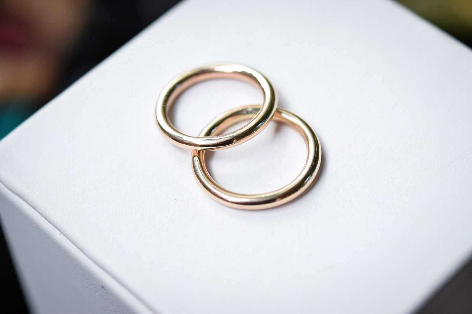 Thick Gold Stacking Ring/ Gold-Filled/ Heavy Gauge Stacking Ring