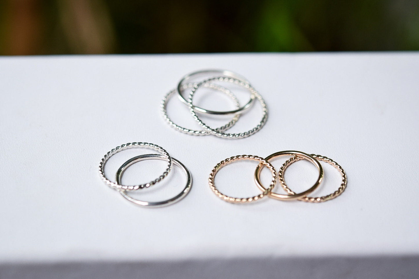 Stacking Rings, Midi Rings/ Sterling Silver/ Gold Filled