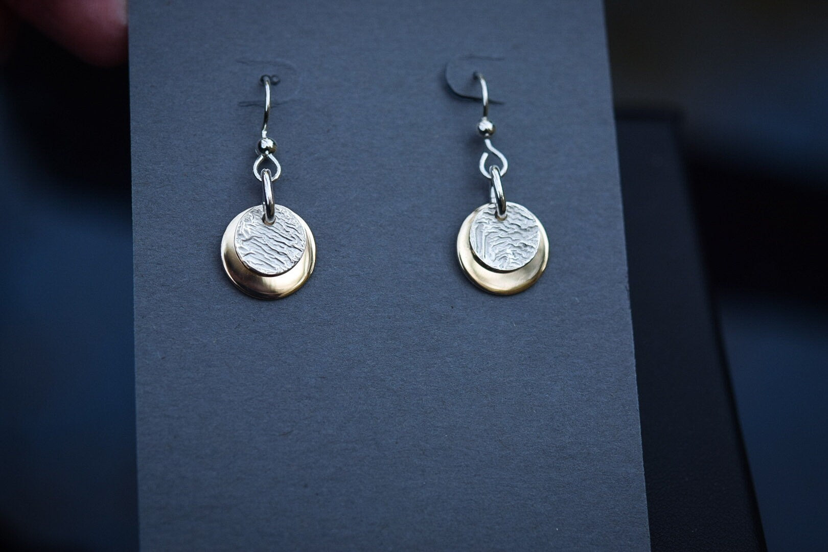 Eclipse Earring/ Sterling/ Gold-filled
